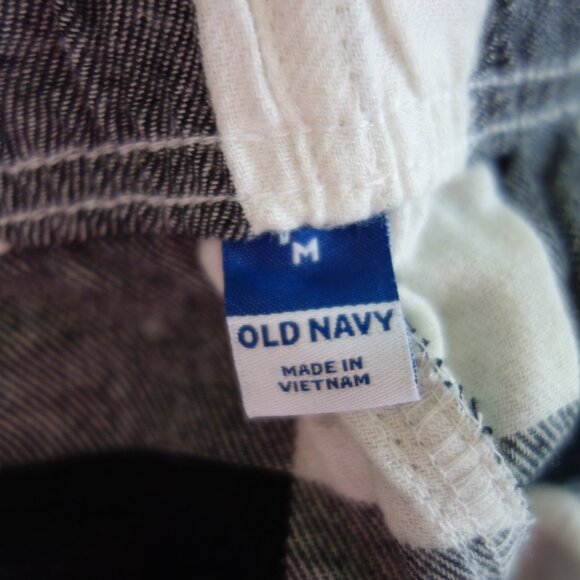 Old Navy Matching Flannel Pajama Pants Men's Black Buffalo Plaid NWT! - Picture 10 of 11